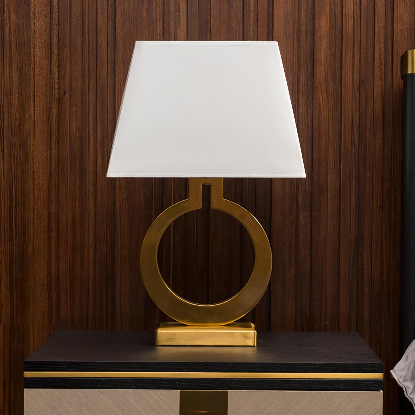 Keyhole Ring Table Lamp