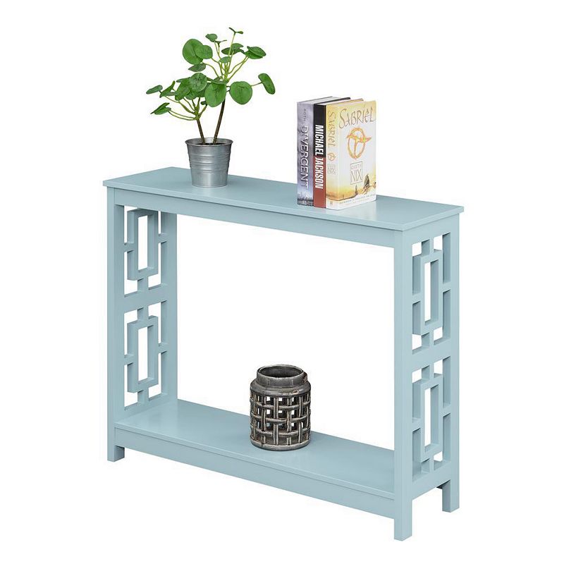 Convenience Concepts Town Square Console Table with Shelf