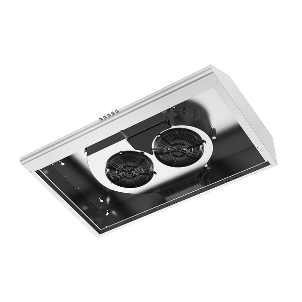 30 inch Range Hood with Double Motors Stainless Steel Kitchen Hood