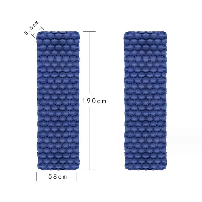 Ultralight Inflatable Sleeping Pad for Camping / Ultimate for Camping Hiking Airpad / Compact Lightweight Air Mattress