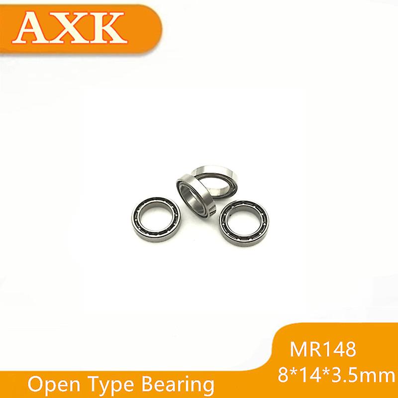 Promotion Real Mr148 Bearing 8*14*3.5 Mm Abec-3 ( 10 Pcs ) Miniature Open Ball Bearings L-1480