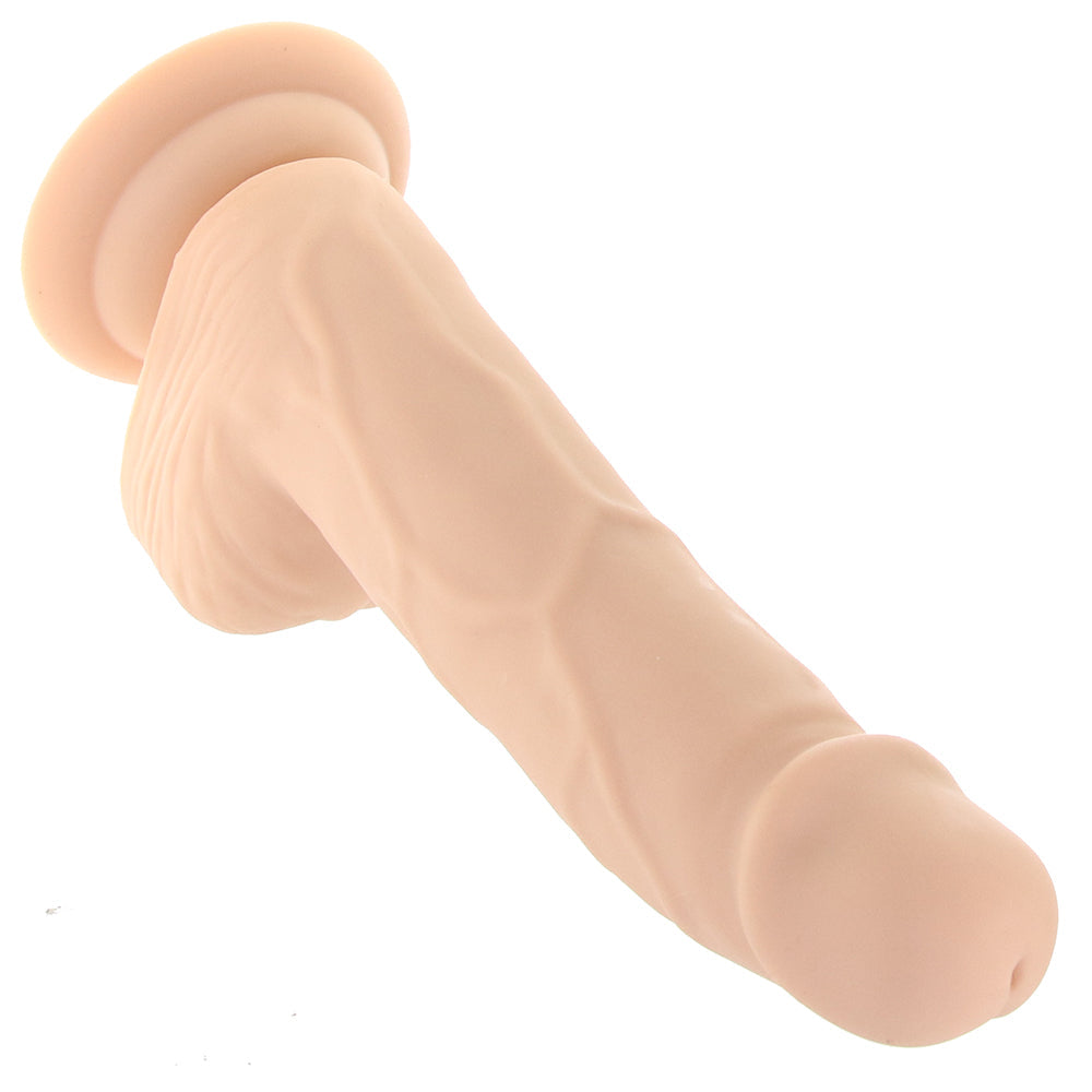 Silicone Studs 6 Inch Dildo in Ivory