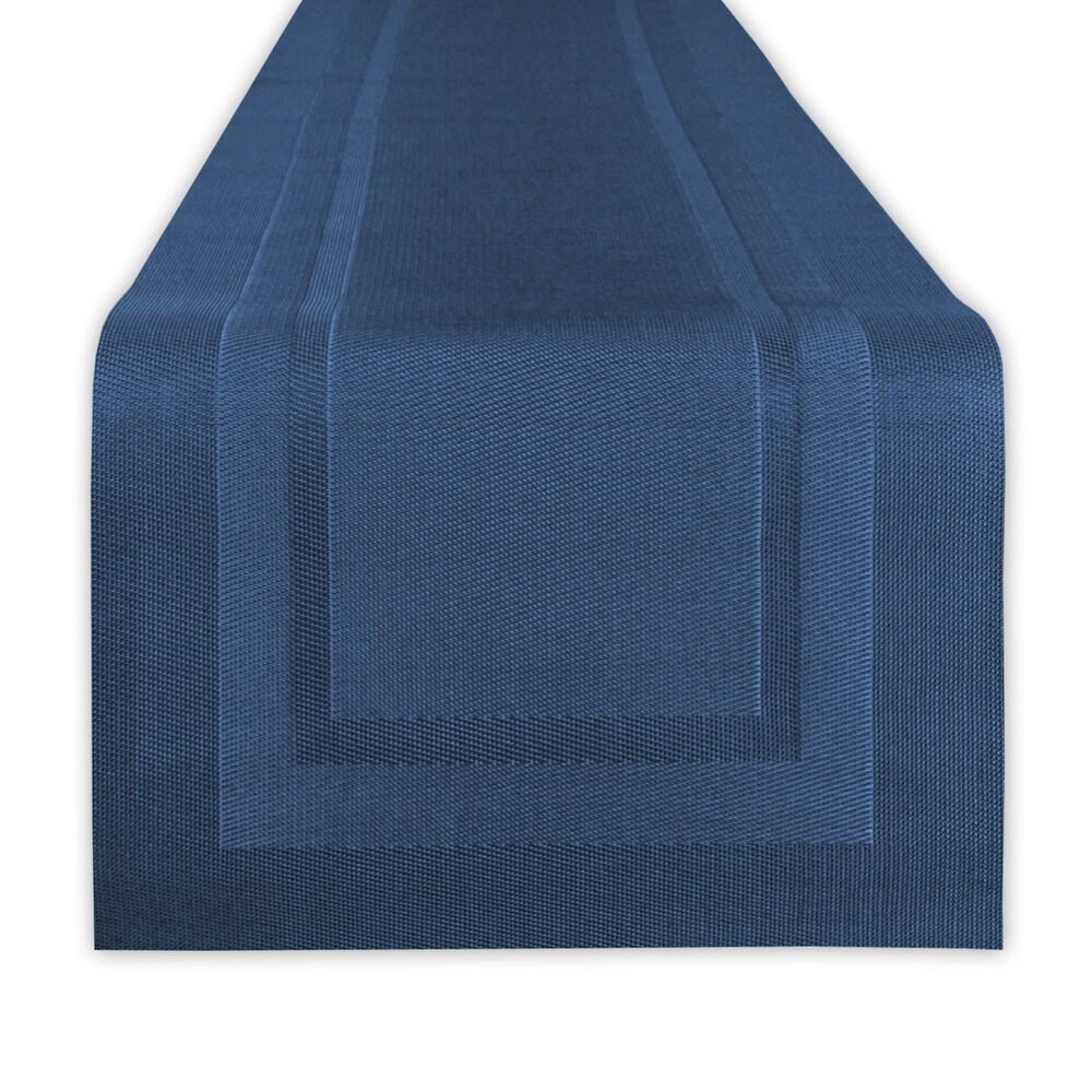 Design Imports PVC Doubleframe Table Runner (0.25 inches high x 14 inches wide x 72 inches deep)   72\