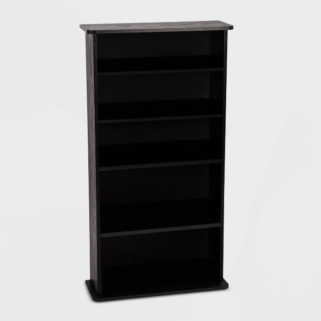 Drawbridge Multimedia Storage Rack Black Atlantic