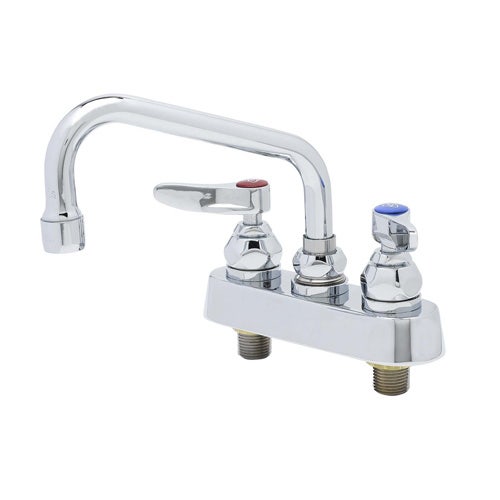 TandS B-1110 Deck-Mount Workboard Faucet with 4