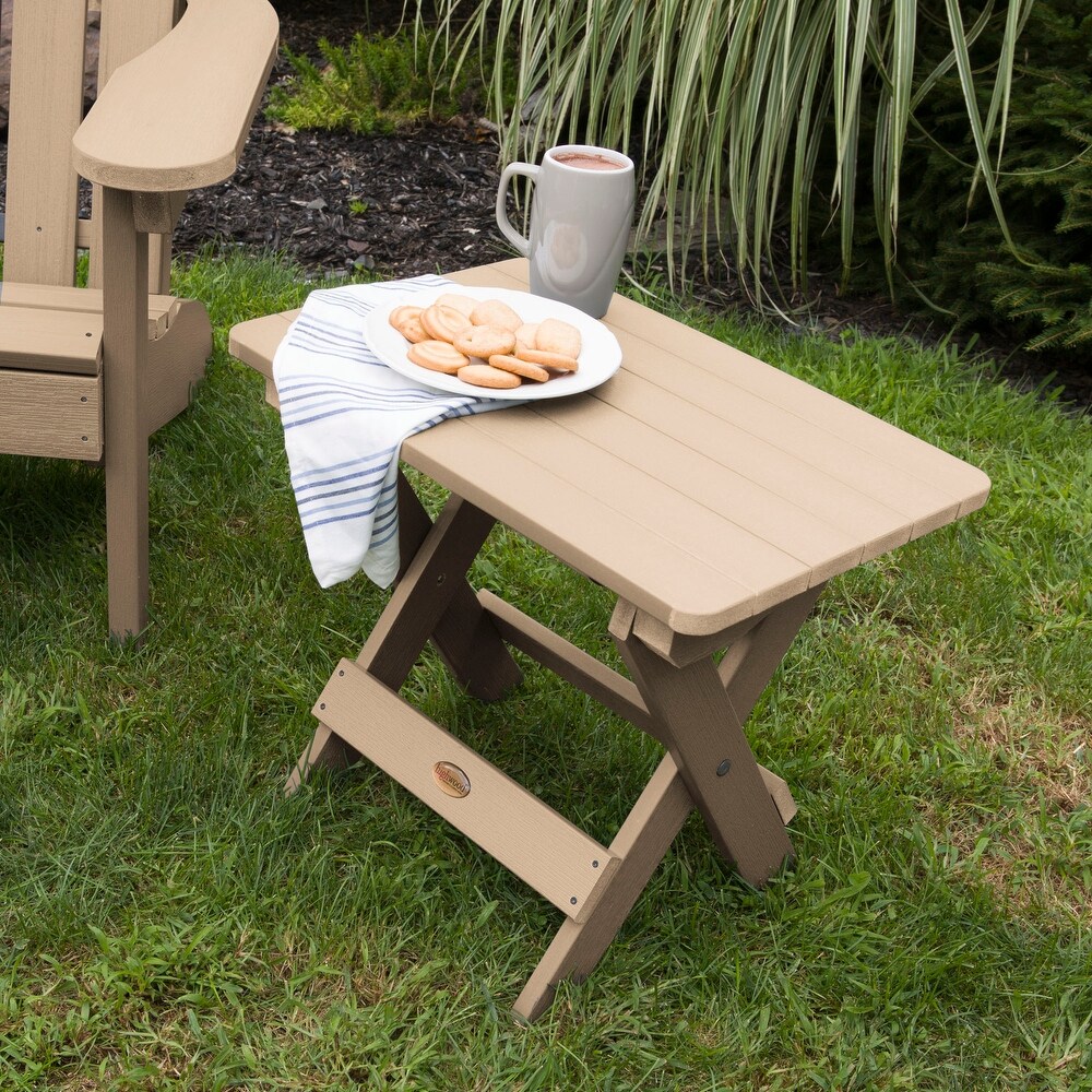 Outdoor Folding Adirondack Table