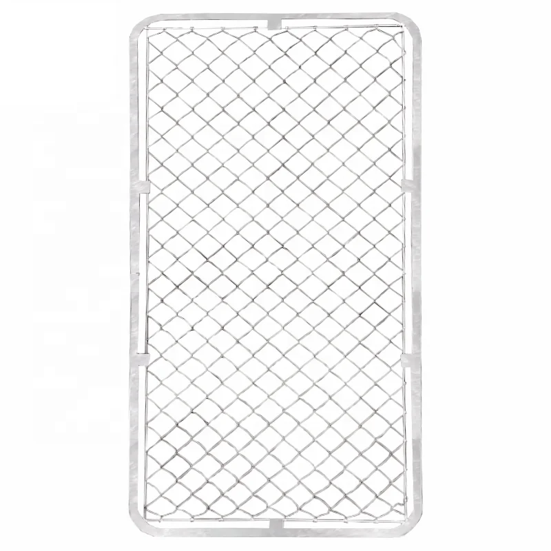 900X1800mm prime safety chain link wire fence silver hot dip galvanized steel security guard Yard clear view mesh fence