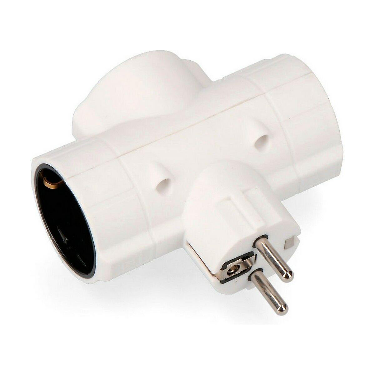 Plug adapter EDM Triple 2400 W 250 V 16 A Thermoplastic