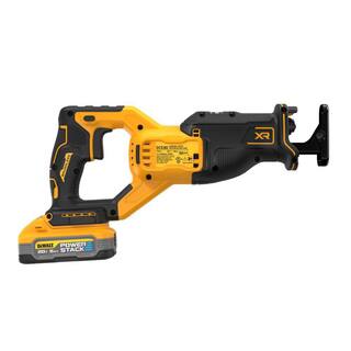 DW 20V MAX Lithium-Ion Cordless Brushless Reciprocating Saw Kit with 5.0Ah POWERSTACK Battery and Charger DCS382H1