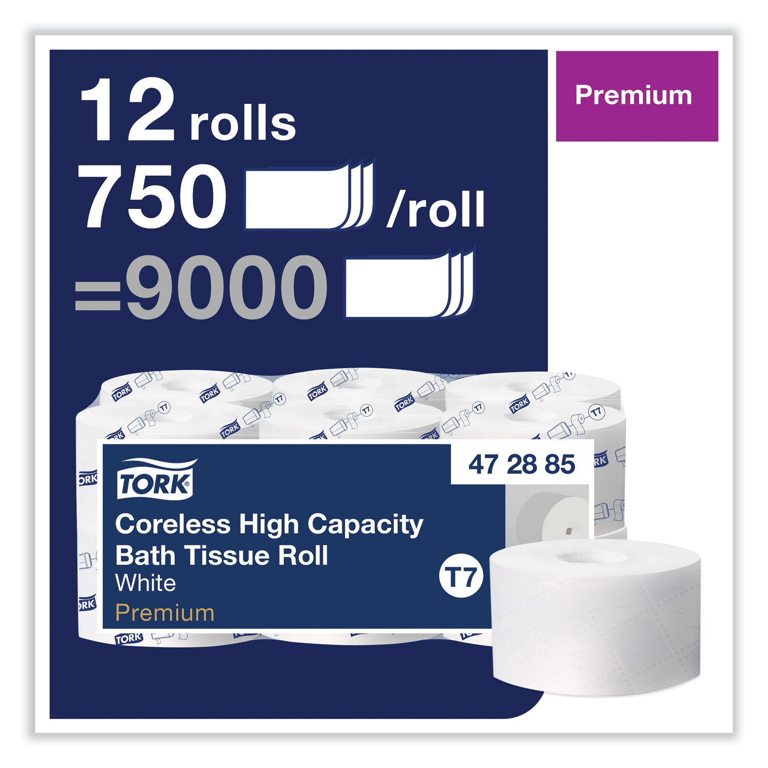 Coreless High Capacity Bath Tissue by Torkandreg; TRK472885