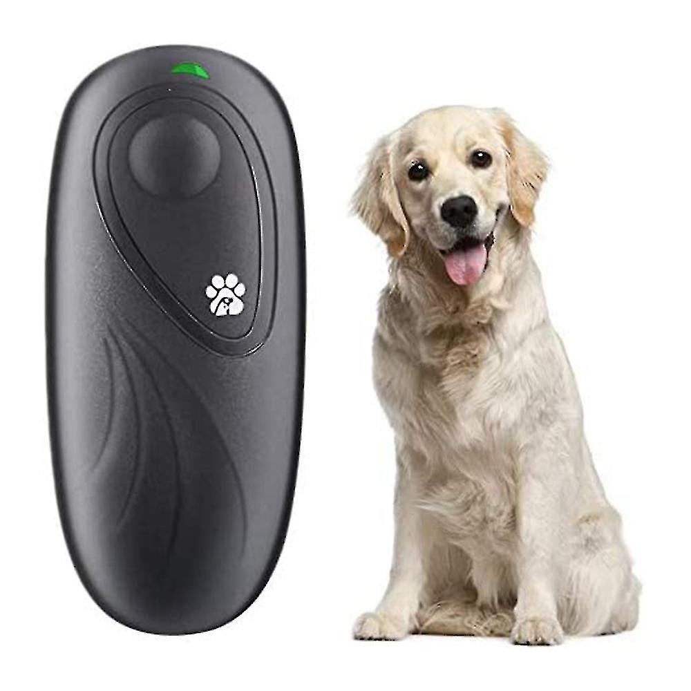 Ultrasonic Dog Bark Control Device， Dog Barking Deterrent Devices1 Pieceblack