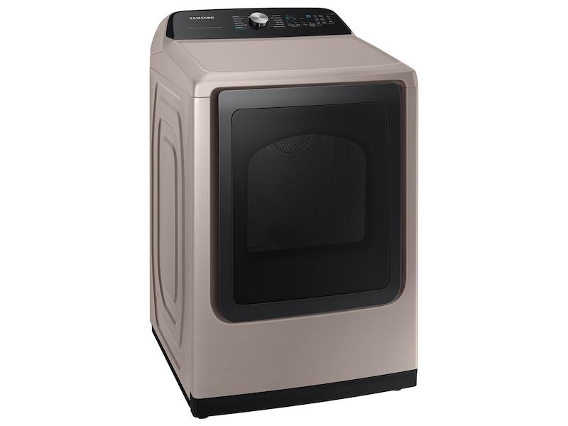 Samsung DVE52A5500C 7.4 Cu. Ft. Smart Electric Dryer With Steam Sanitize+ In Champagne