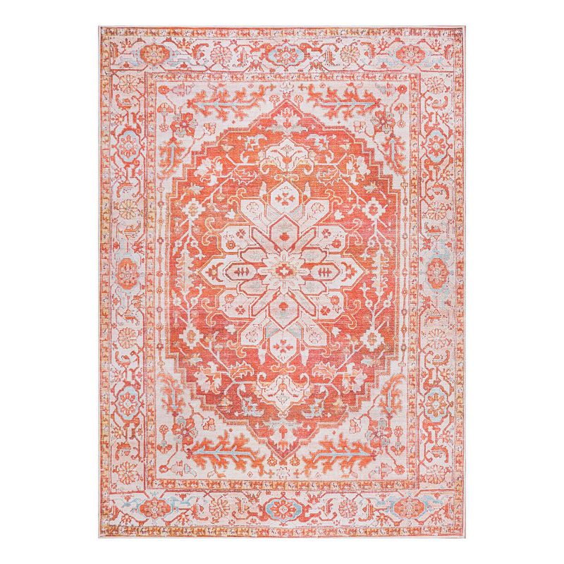 Asa Ornate Washable Rug