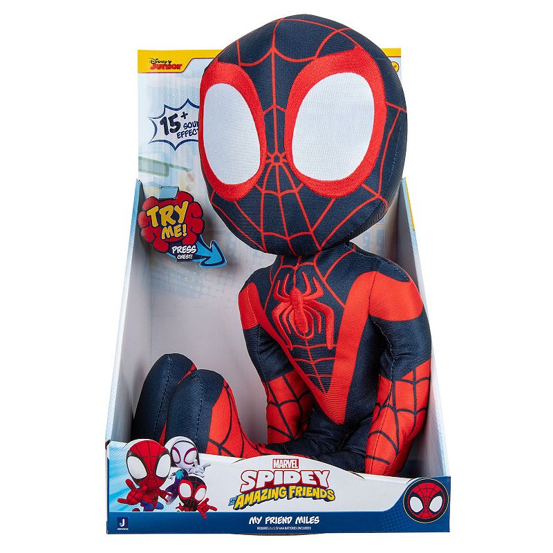 Marvel Spidey and His Amazing Friends My Friend Miles Plush