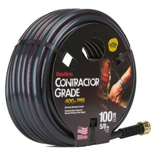 WATERWORKS 58 in. x 100 ft. Heavy Duty Contractor Water Hose CWWCGT58100