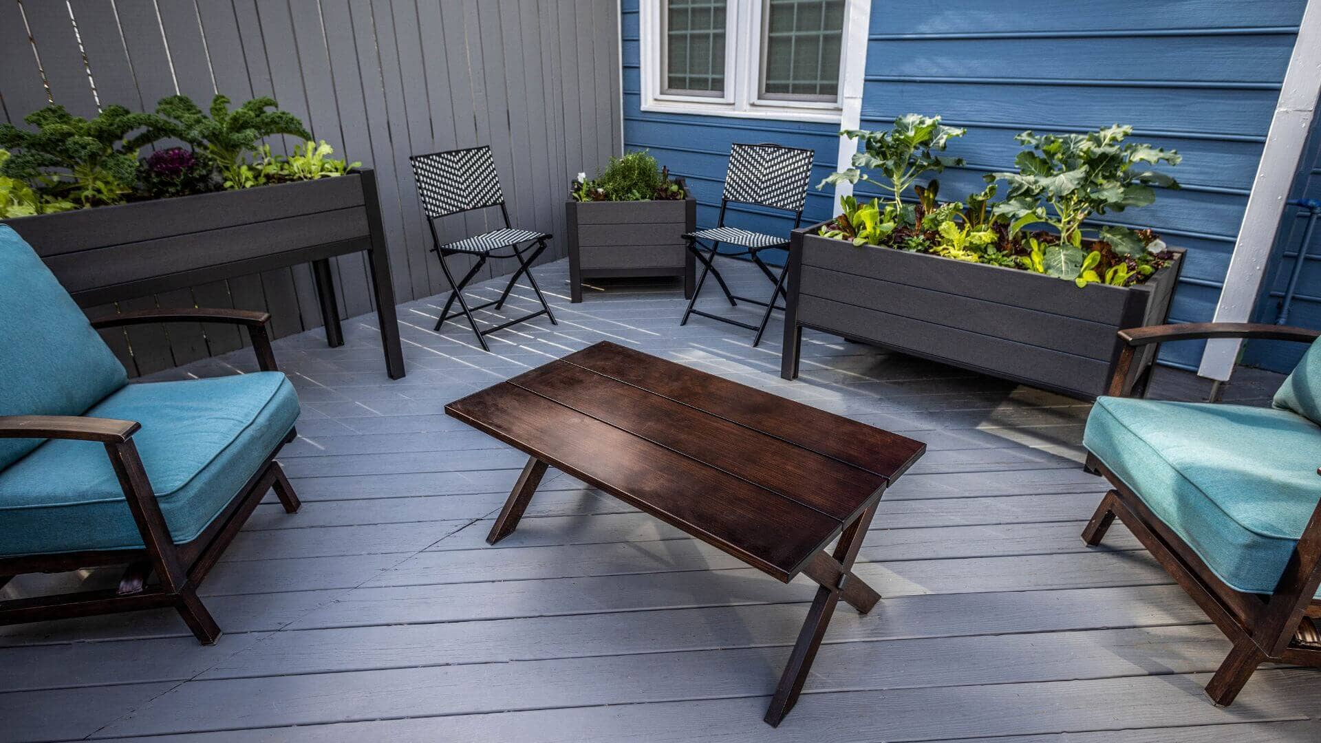 The Skyline Planter (24” x 48” x 25”) Elevated Garden Bed