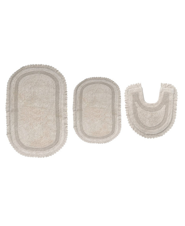 Home Weavers Auburn Bath Rug 3 Pc Set