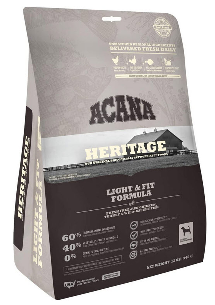 Acana Heritage Light and Fit Dog Food