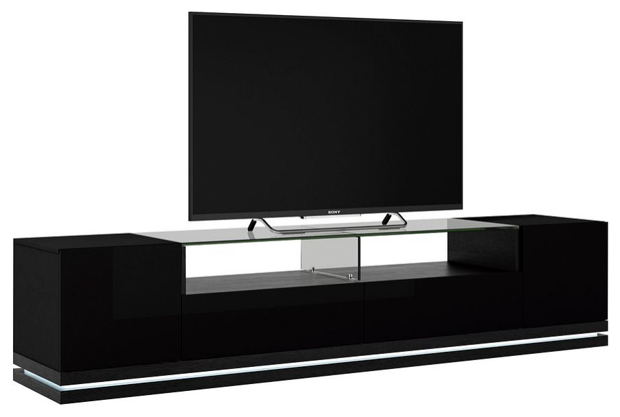 Vanderbilt TV Stand   Contemporary   Entertainment Centers And Tv Stands   by Morning Design Group  Inc  Houzz