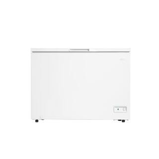 Danby 44 in. 10.0 cu. ft. Manual Defrost Square Model Chest Freezer DOE Garage Ready in White DCF100A6WM