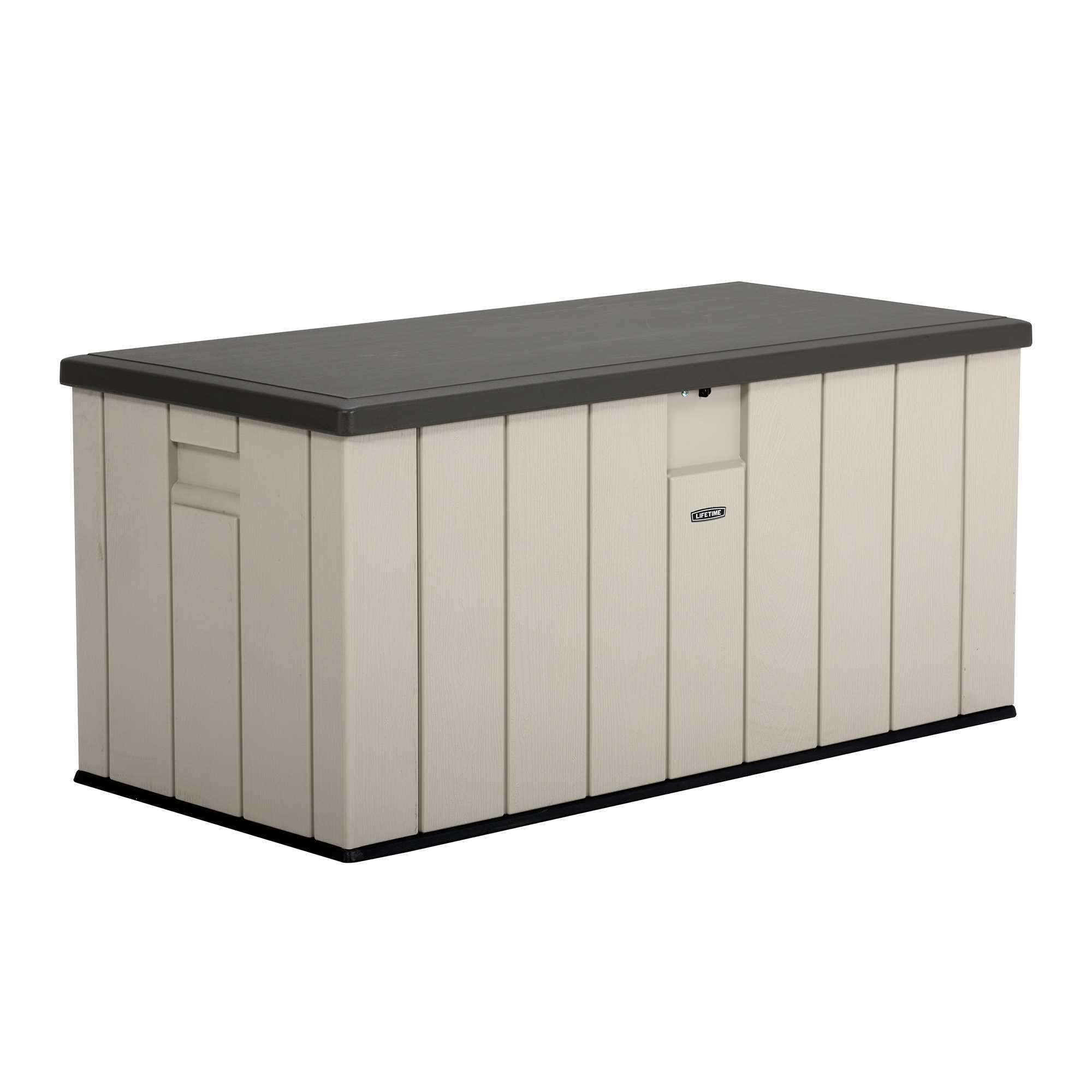 Lifetime 150-Gallon Heavy-Duty 59.3 in. Storage Deck Box