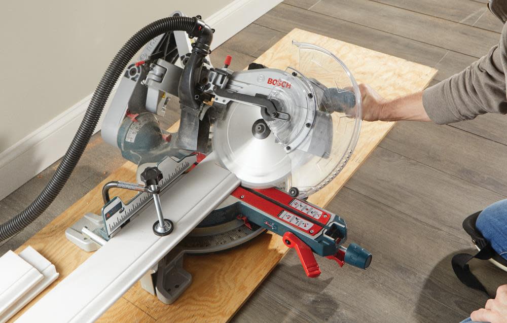 Bosch PROFACTOR Surgeon 12 Glide Miter Saw 18V Dual Bevel Bare Tool