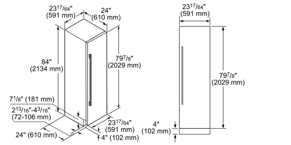 Thermador T23IR905SP Built-In Refrigerator