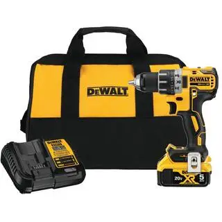 DEWALT 20V MAX XR Cordless Brushless 12 in. DrillDriver Kit and 20V Cordless Brushless Oscillating Tool (Tools Only) DCD791P1WDCS356