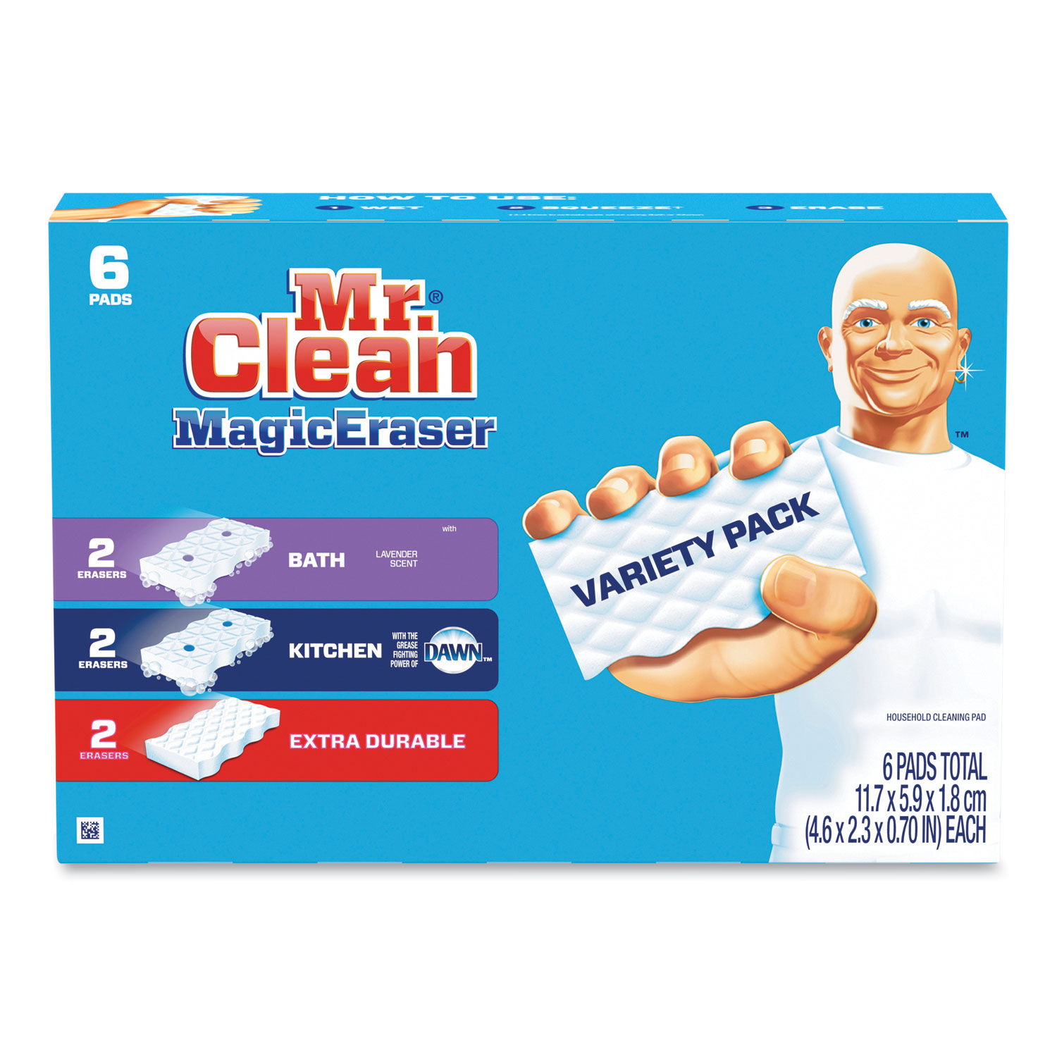 Magic Eraser Variety Pack by Mr. Cleanandreg; PGC69523PK