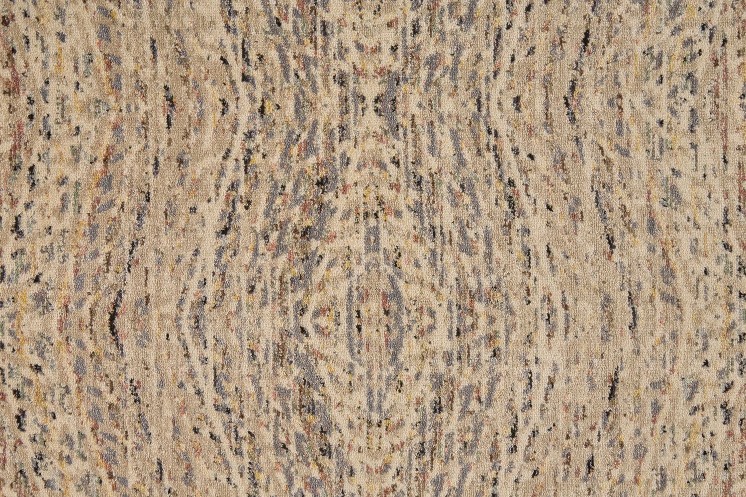 Huron Beige and Tan Rug by BD Fine