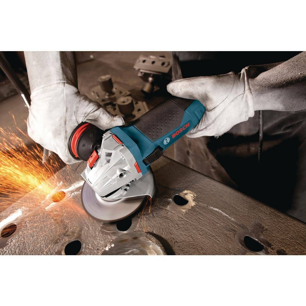 Bosch 13 Amp Corded 5 in. Angle Grinder with Paddle Switch GWS13-50P