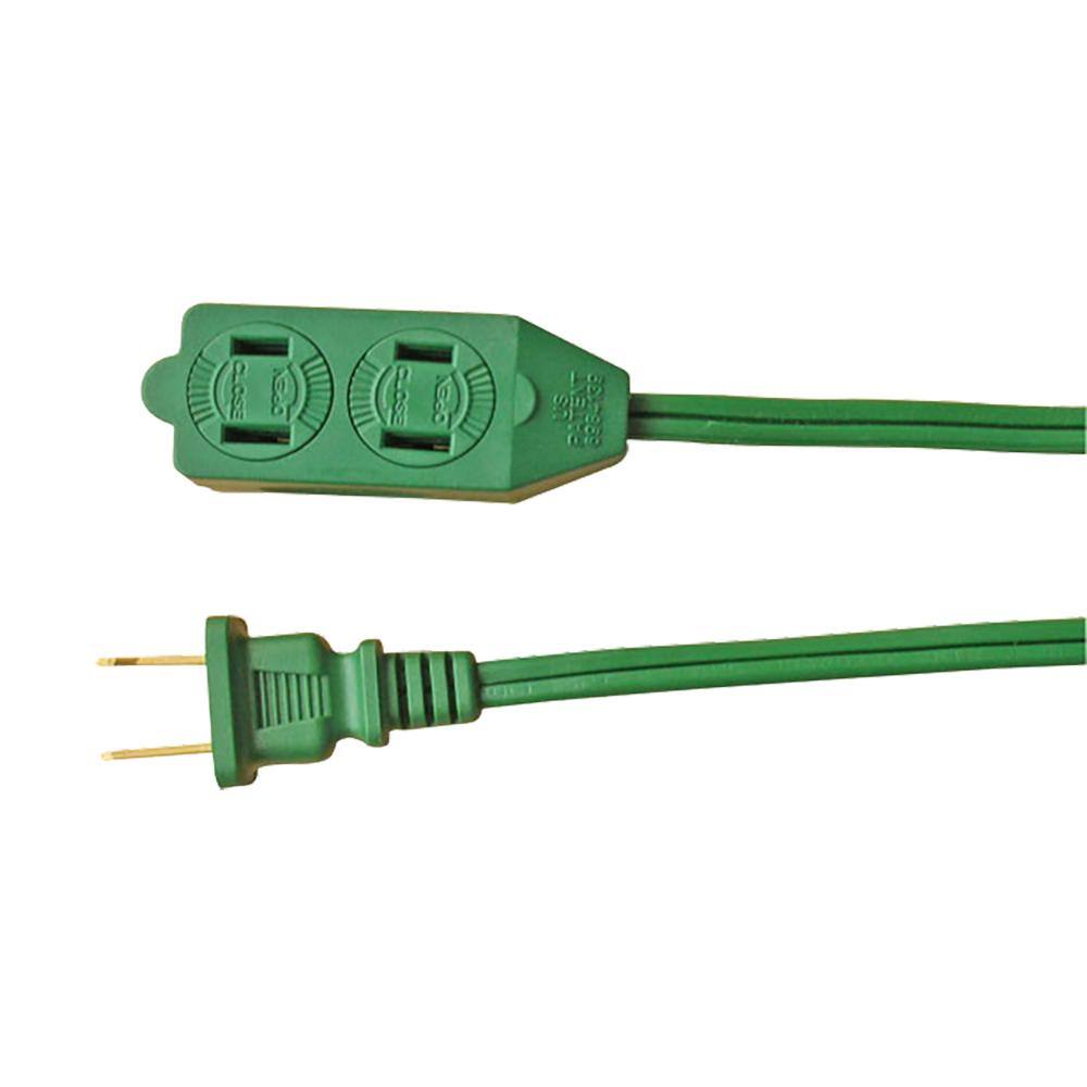 HDX 12 ft. 162 Green Cube Tap Extension Cord KAB-1KAB-10F