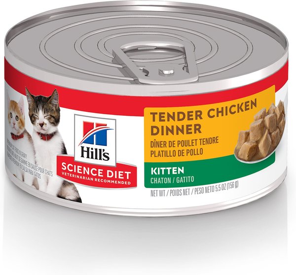 Hill's Science Diet Kitten Tender Chicken Dinner Canned Cat Food