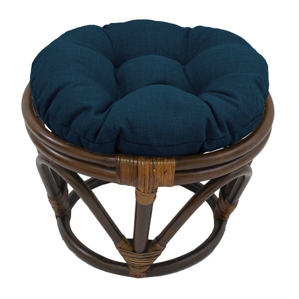 18-inch Round Indoor/Outdoor Footstool Cushion (Cushion Only) - 18 x 18