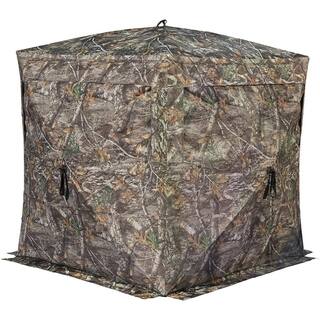 3 Person Hunting Ground See-Through Mesh Blind Realtree Edge R180-ST-RTE