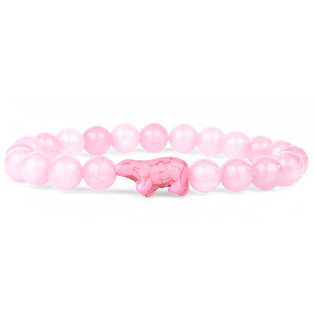 Fahlo  The Venture Bracelet in Limited Edition Northern Light Pink-Polar Bear-Tracking Bracelet