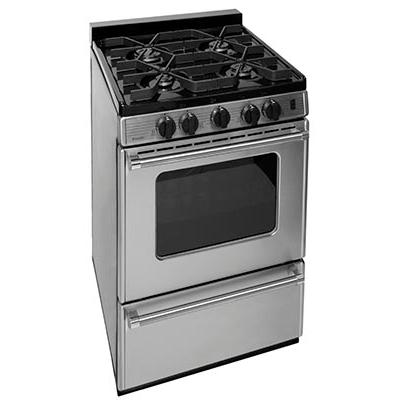 Premier 24 inch, Freestanding gas range P24B3102PSLP