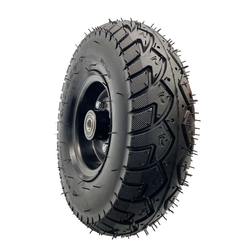 cheapest tyre 4.10/3.50 5 Front whole wheel 10 inch wheels tires and accessories for Electric vehicle accessories