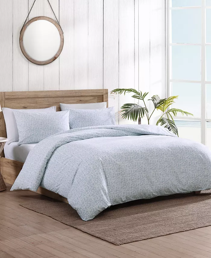 Tommy Bahama Home Koya Bay Cotton 3 Piece Duvet Cover Set， Full Queen