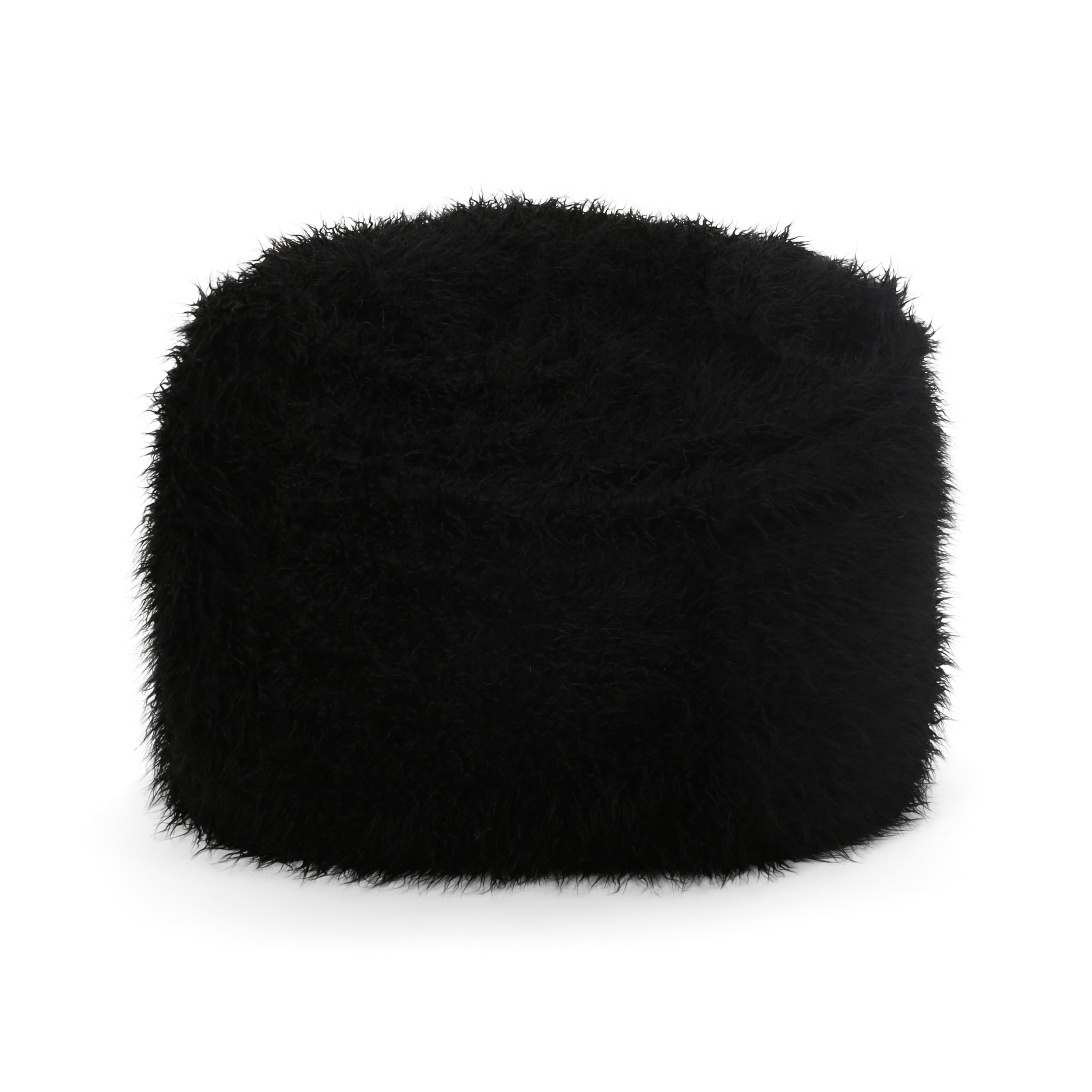 Sae 5 Ft Long Faux Fur Bean Bag