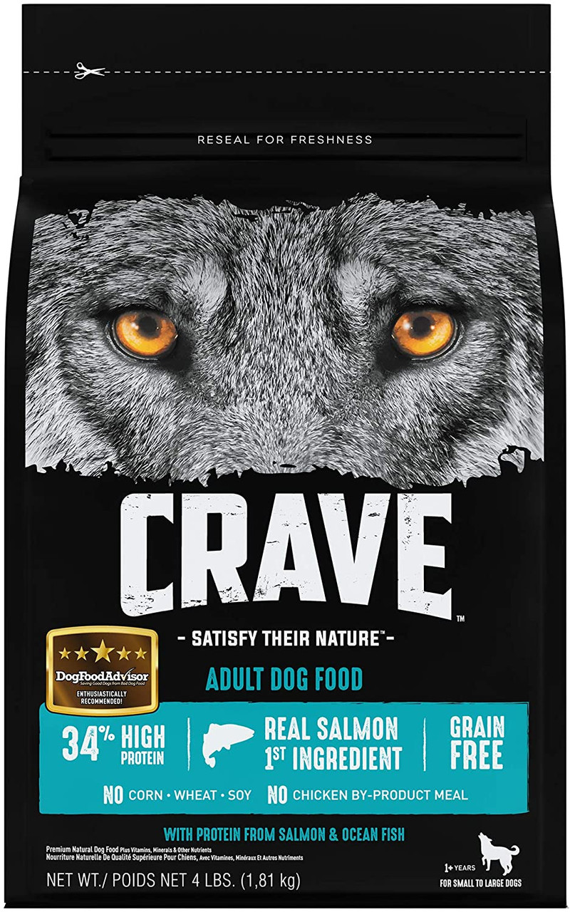 Crave with Protein from Salmon and Ocean Fish Dry Dog Food