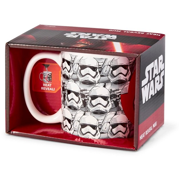 Seven20 Star Wars Stormtroopers troop Leader 11oz Heat reveal Ceramic Mug