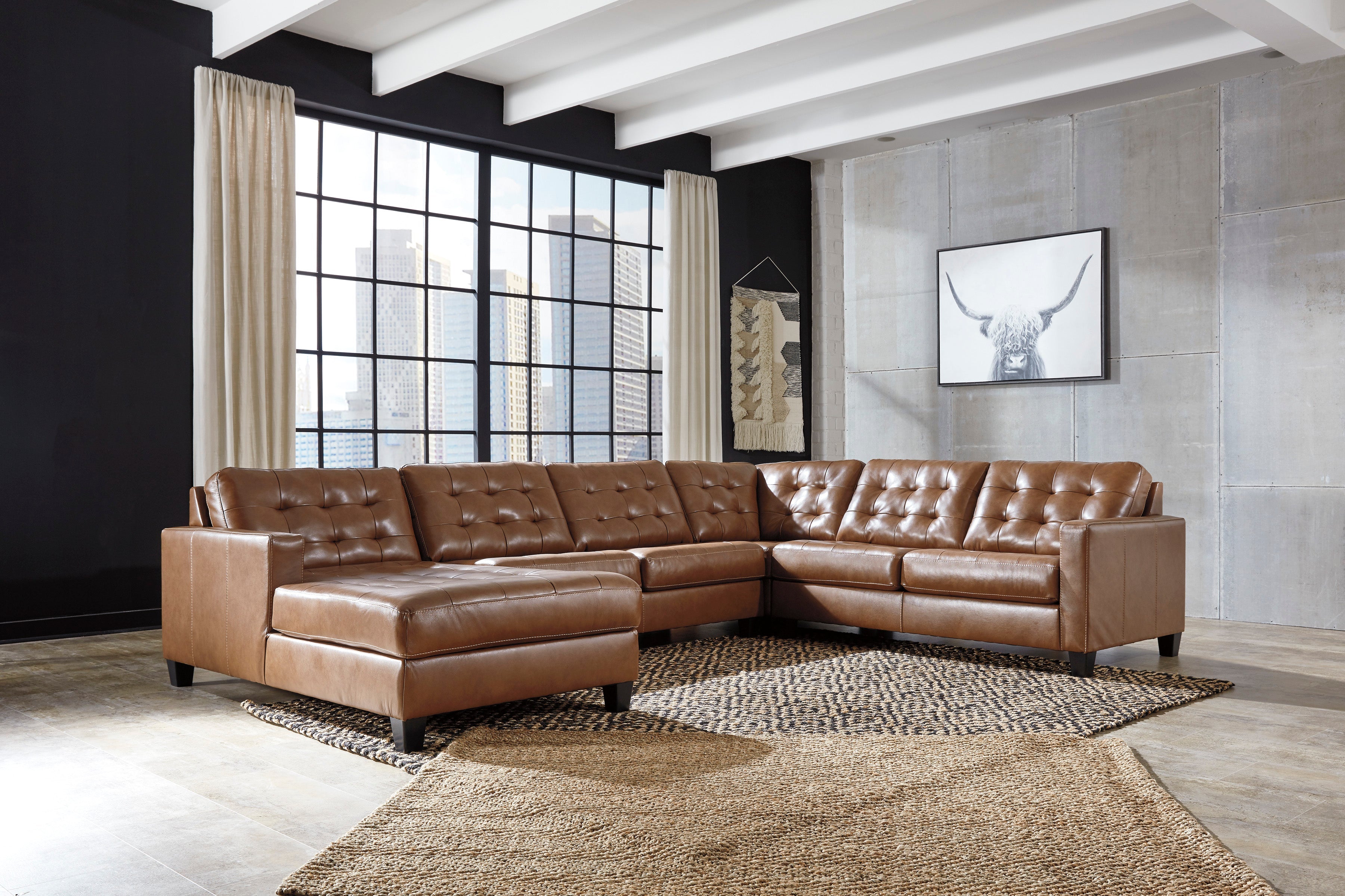 Baskove 4 Piece Sectional