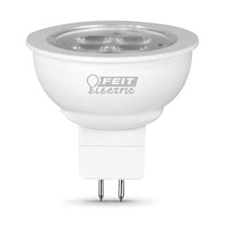 Feit Electric 25-Watt Equivalent MR11 GU4 Bi-Pin CEC 12-Volt Landscape Garden LED Light Bulb Bright White 3000K (1-Bulb) BPLVMR11830CAHDRP