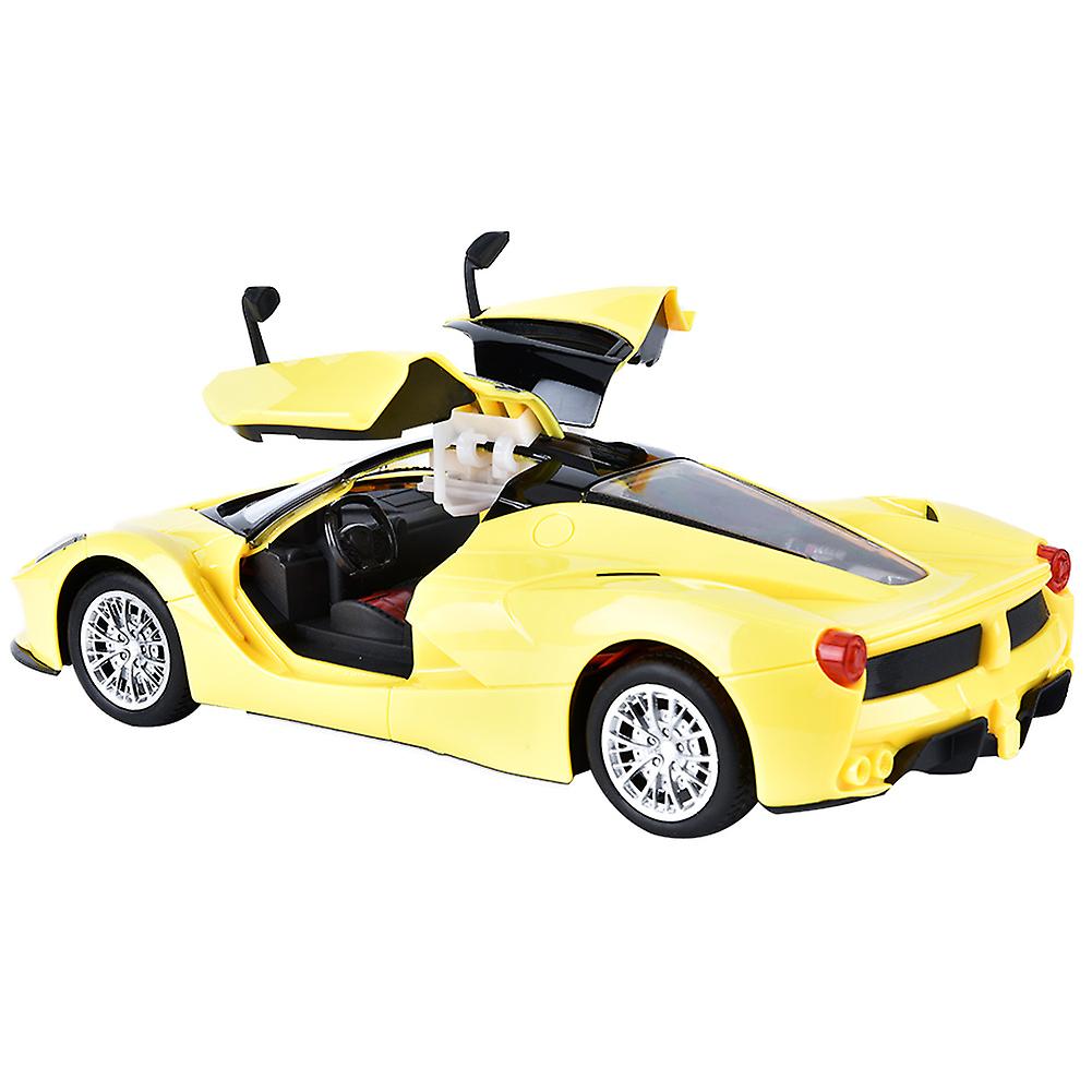 Children Toy Model Car 1:14 Remote Control Sports Car With Lights (button Remote Control)