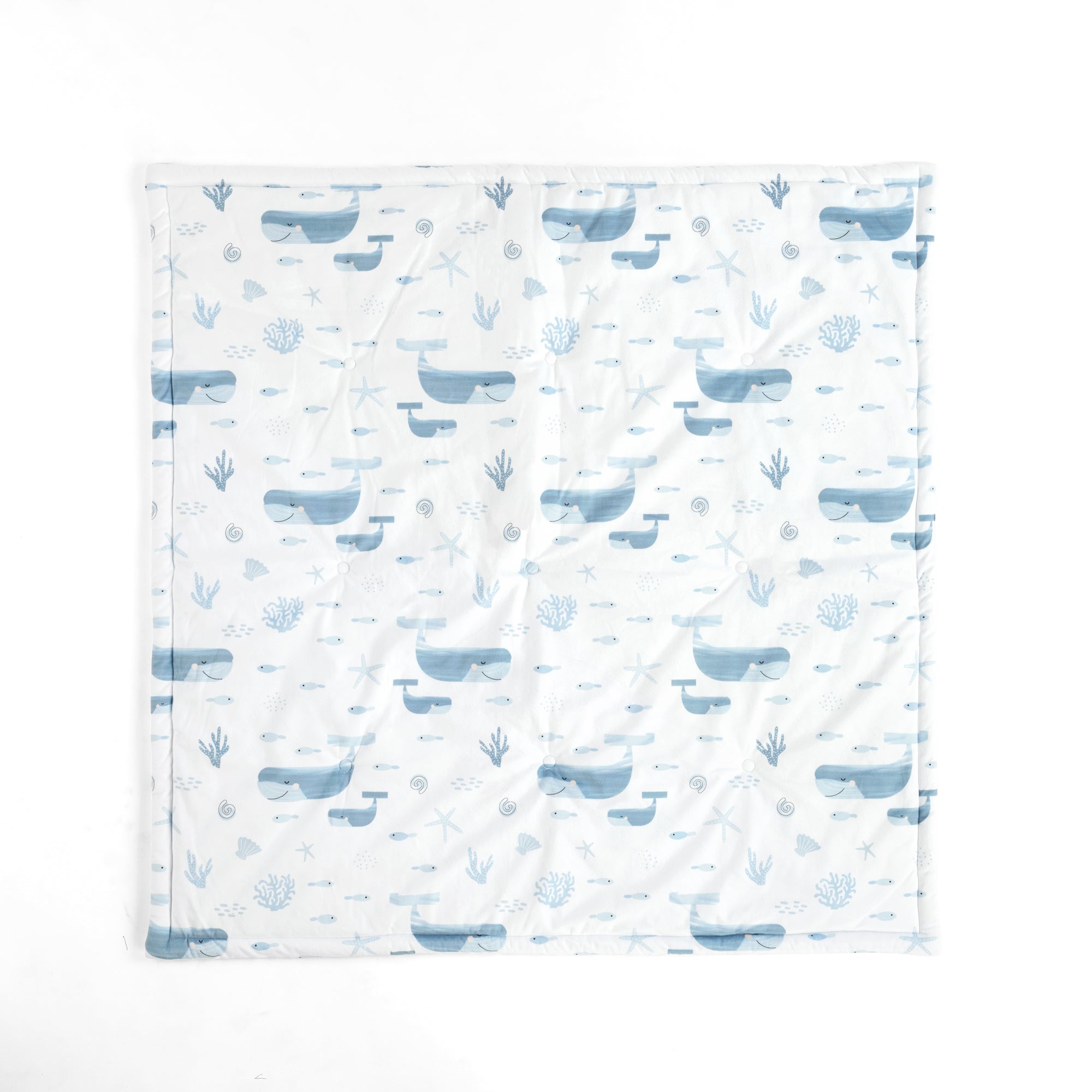 Seaside Baby Square With Border Play Mat