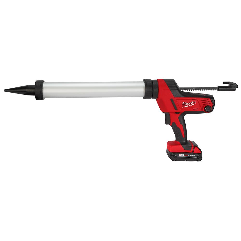 Milwaukee M18 Cordless 20 oz Sausage Style Caulk and Adhesive Gun Kit 2642-21CT from Milwaukee