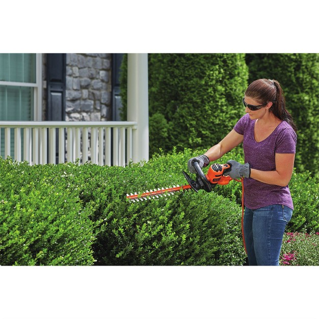 Black amp Decker Beht350 120v 4 Amp Brushed 22 In Corded Hedge Trimmer