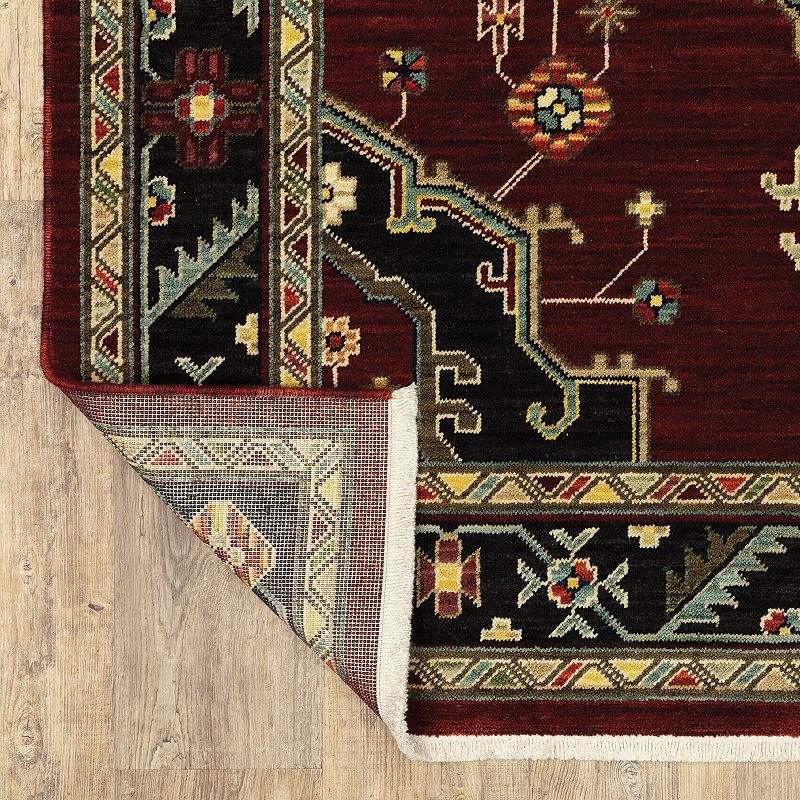 StyleHaven Linwood Persian Medallion Fringed Area Rug