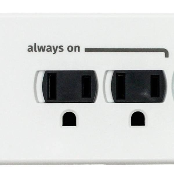 Simply Conserve 3 ft. 7-Outlet Energy-Saving Advanced Surge Protector SC73T1